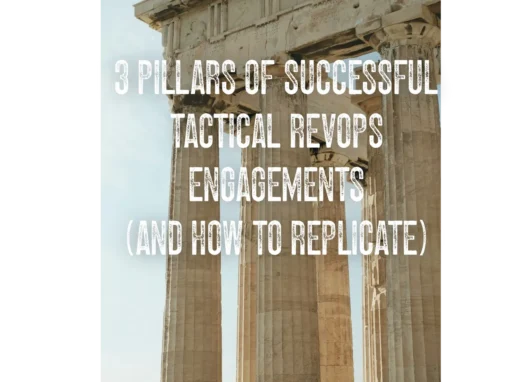 3 Pillars of Successful Tactical RevOps Engagements