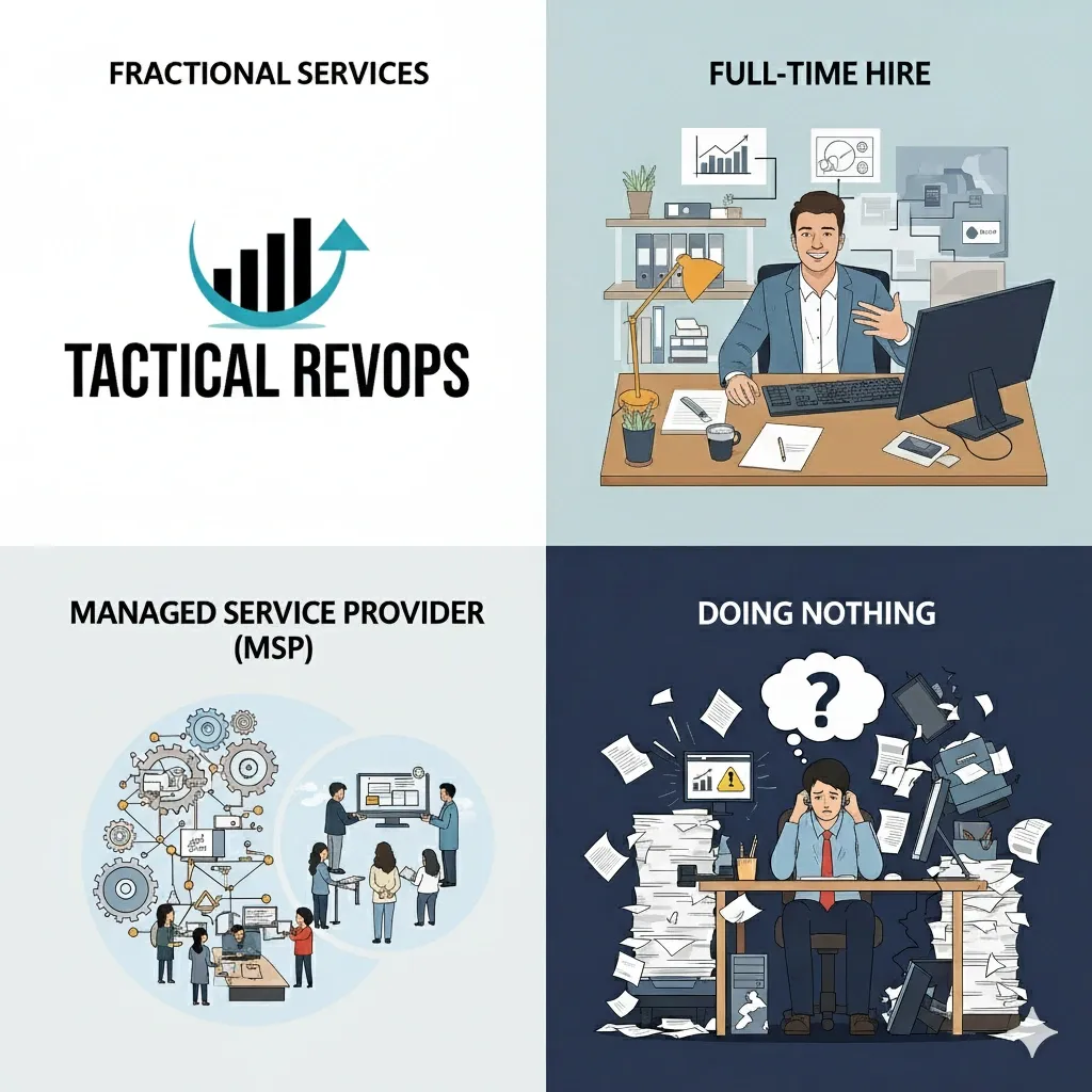 RevOps Support Models: What’s Right for You?